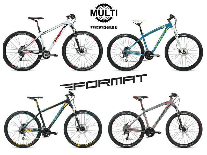 Большой выбор велосипедов Format для XC, DH и шоссе прошлых лет в MULTI!