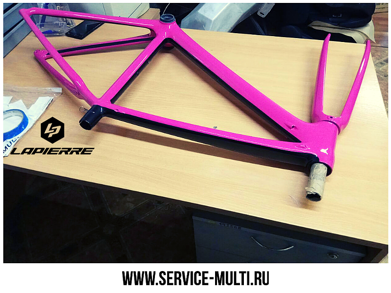 Lapierre Custom Pink Edition — еще один дизайн проект от сервиса MULTI реализован!