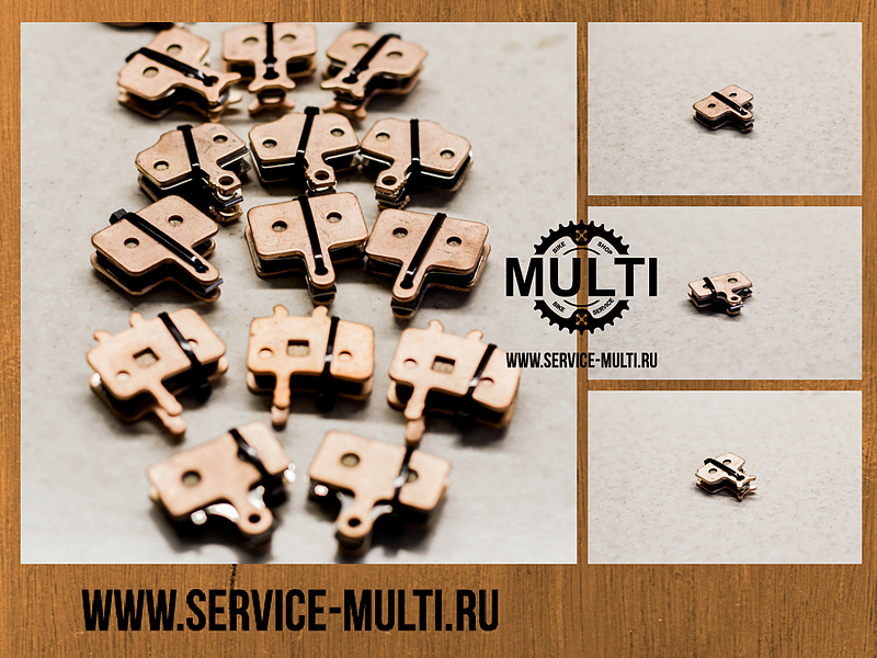 Пять самых популярных моделей тормозных колодок в магазине MULTI в наличии!
