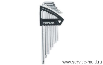 Набор ключей  TOPEAK Torx Wrench  T7-T30 8 шт 