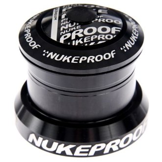 Рулевая Nukeproof Warhead 44IETS 1.1/8 - 1.5 black Рулевая колонка для установки вилок с конусным штоком в рулевой стакан 1 1/8 zero-stack полу-интегрированный