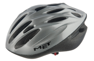 Шлем MET MaxTrack серебристый 54-61см Шлем от известного производителя MET. Размер 54-61см.