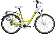 Велосипед Bergamont Belami N7 26 C1 Lime/White 2014 44 см