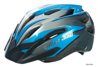 Шлем Cratoni C-Wild  54-58см серебристо-синий 