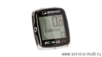 Велосипедный компьютер Sigma Sport BC 16.12 STS + Cadence 