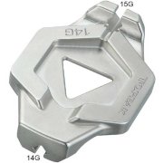 Спицевой ключ Topeak DuoSpoke 14G/15G