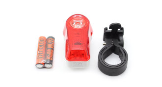 Задний фонарь-габарит BicycleLight 0.5W + 2 диода Задний красный габарит с мощным диодом 0.5W и двумя вспомогательными диодами