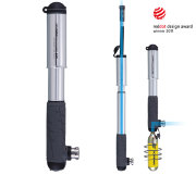 Велосипедный насос TOPEAK Hybrid Rocket HP комбинированный воздух или СО2