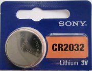 Батарейка литиевая Sony CR 2032 на блистере