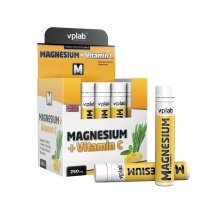 Магнезия Vplab Magnesium + vitamin c Полезные свойства магния чрезвычайно обширны - улучшение функций нервной и сердечно-сосудистой системы, снижение уровня стресса и мышечной утомляемости, поддержание синтеза протеина.

Витамин С усиливает действие магния, дополняя его общим благотворным влиянием на иммунную систему.